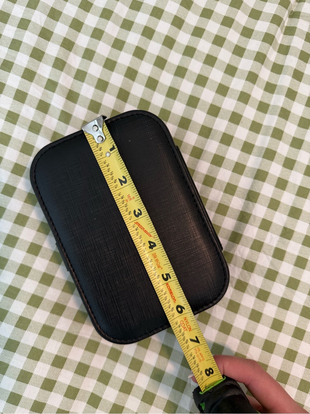 Compact Jewelry Organizer Case in Black - Picture 3 of 5